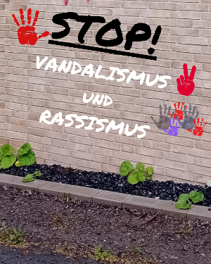 STOP Vandalismus und Rassismus